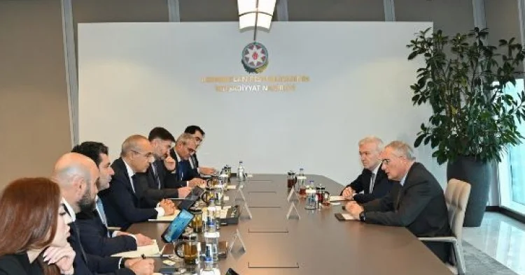 Mikayıl Cabbarov Alessandro Puliti ilə görüşüb