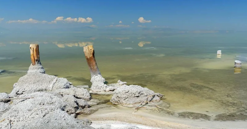 Urmiya gölü canlandı VİDEO