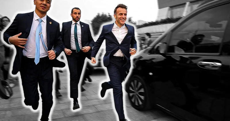 Для чего Макрон рванул к Си защищаться, нападать или клянчить? Minval Politika