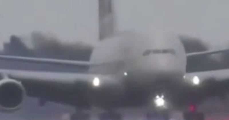 PSJ nin təyyarəsi qəzadan belə yayındı Video KONKRET