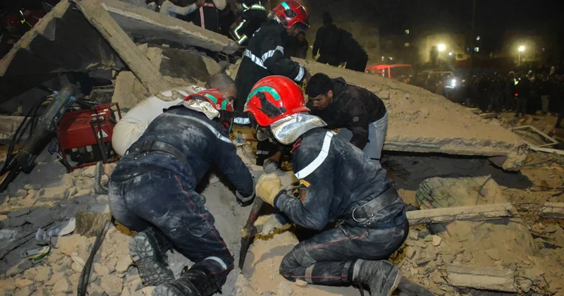 Mərakeşdə binaların çökməsi nəticəsində ölənlərin sayı artdı Video Yenilənib