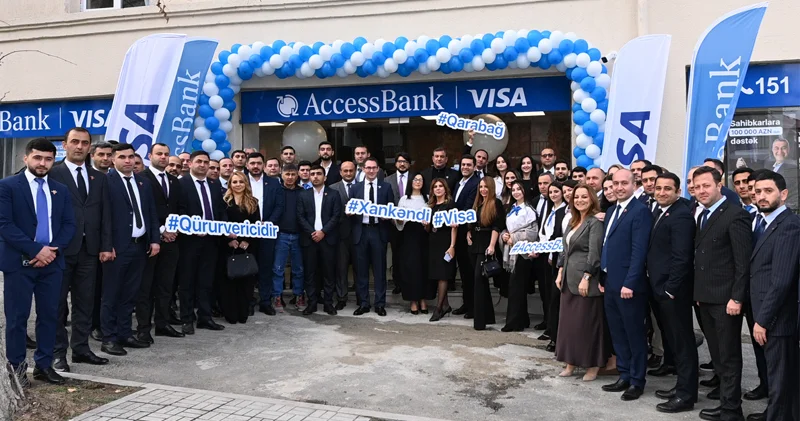 AccessBank VİSA ilə növbəti kobrend filialını Xankəndidə açdı!