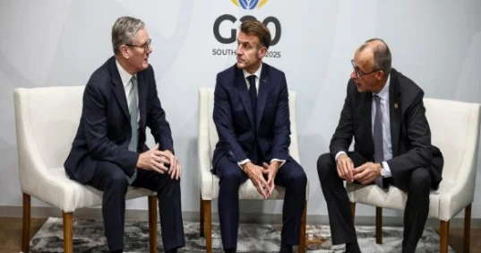 Avropa üçlüyü Tramp ilə Ukraynadakı vəziyyəti müzakirə edib