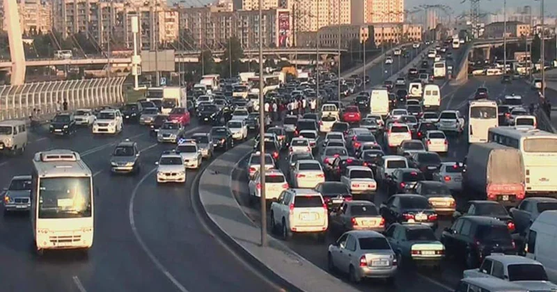 Bakının 20 istiqamətində sıxlıq var SİYAHI KONKRET