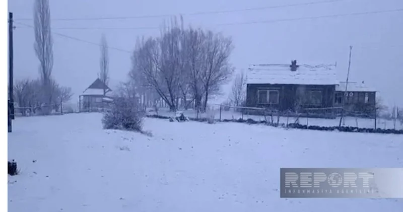 Naxçıvanda qar örtüyünün hündürlüyü 3 sm olub