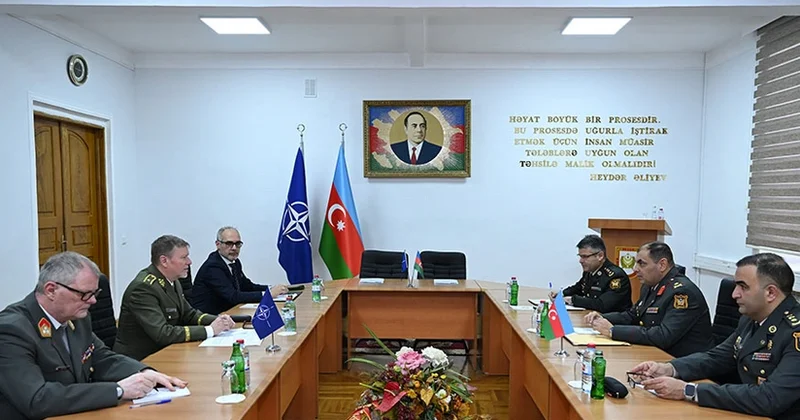 Azərbaycan və NATO anlaşma protokolu imzaladı FOTOLAR