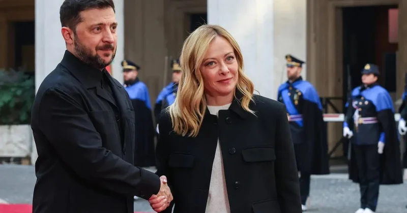 Meloni Zelenski görüşü gərgin keçib