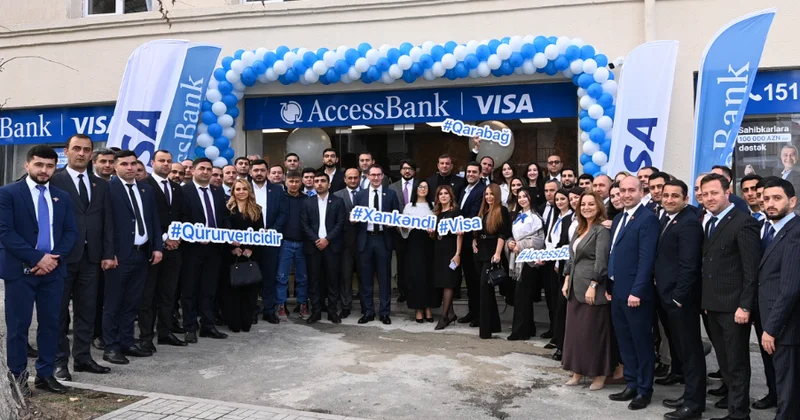 AccessBank VİSA ilə növbəti kobrend filialını Xankəndidə açdı!