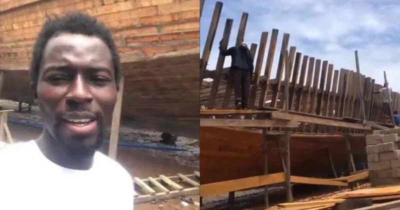 Африканский Ной строит 8 ковчегов, готовясь спасти людей от потопа ВИДЕО