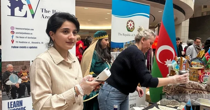 Азербайджанский павильон вызвал большой интерес на выставке в США