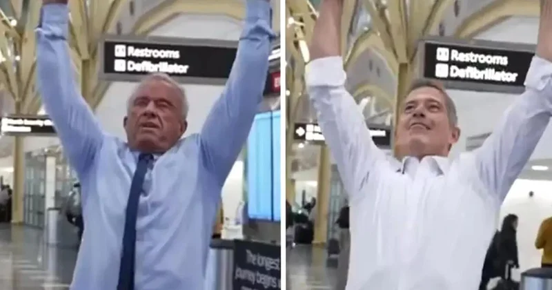 Nazirlər hava limanında güc yarışına çıxdılar VİDEO