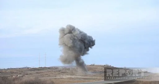 ANAMA əməkdaşı Ağdərədə minaya düşdü