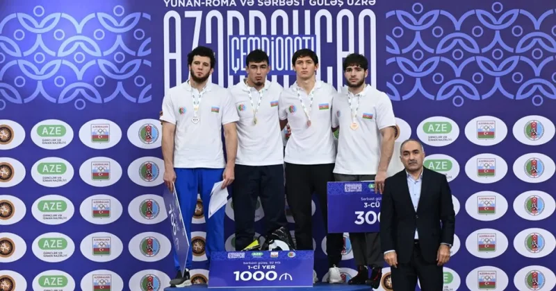 Завершился чемпионат страны по греко римской и вольной борьбе ФОТО