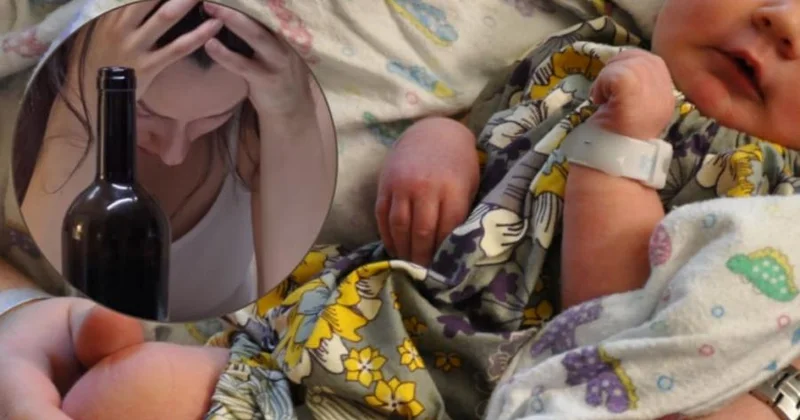 Qadın dünyaya sərxoş körpə gətirdi