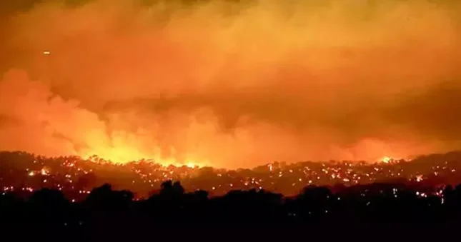 Avstraliyada 300 min hektar ərazi yandı 130 ev kül oldu