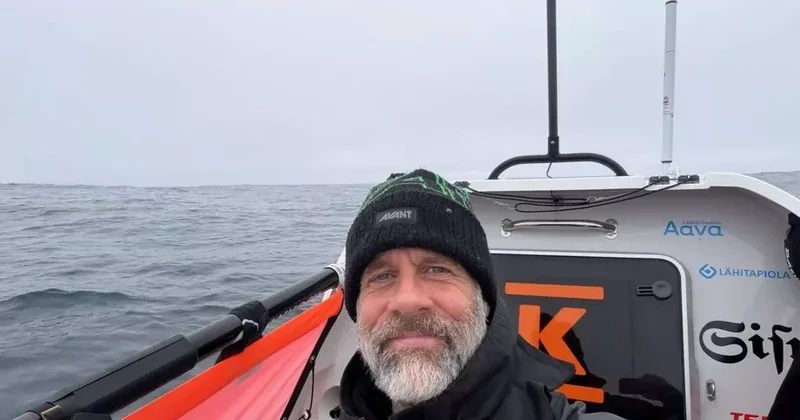 Atlantik okeanında qəzaya uğrayan fin idmançı xilas edilib