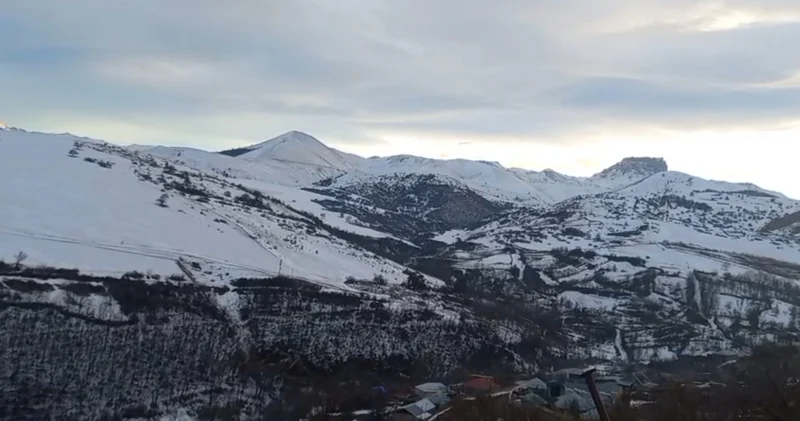 Qərb bölgəsinin dağlıq ərazilərinə qar yağır VİDEO