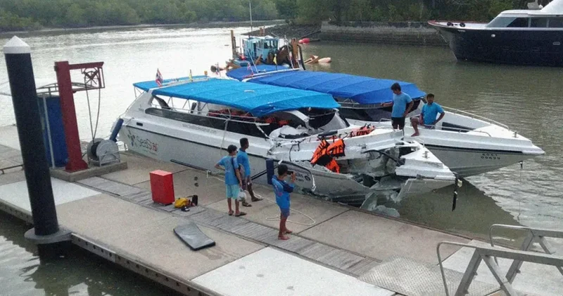 В Таиланде спидбот столкнулся с рыбацкой лодкой, есть погибшая