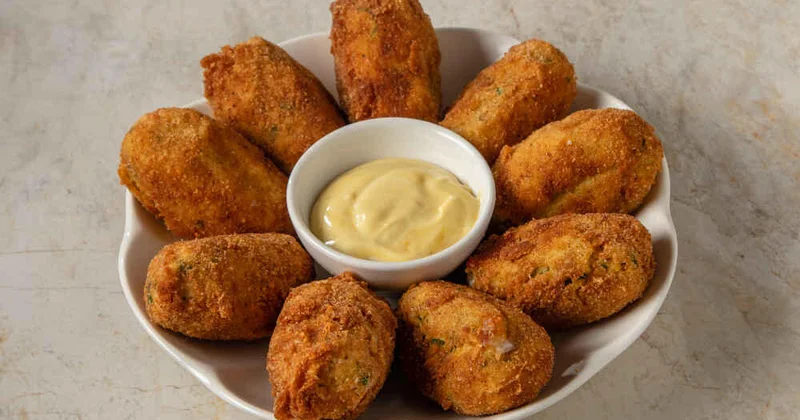 Xırtıldayan kartof kroket resepti