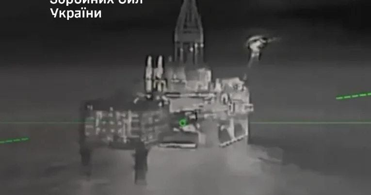 Ukrayna Xəzərdə Lukoil un qazma qurğularına zərbə endirib