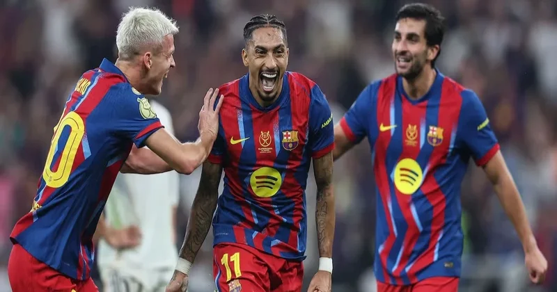 Barselona” finalda “Real” Madridi məğlub edərək, İspaniya Superkubokunun qalibi olub