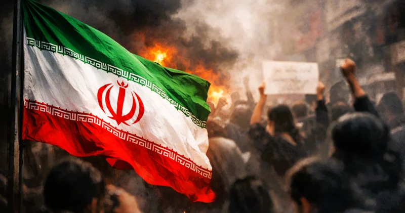 Kanadada yaşayan iranlılar ayağa qalxdı VİDEO