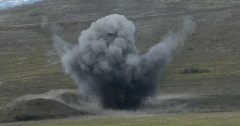 Ağdərədə mina partladı: 38 yaşlı kişi xəsarət aldı