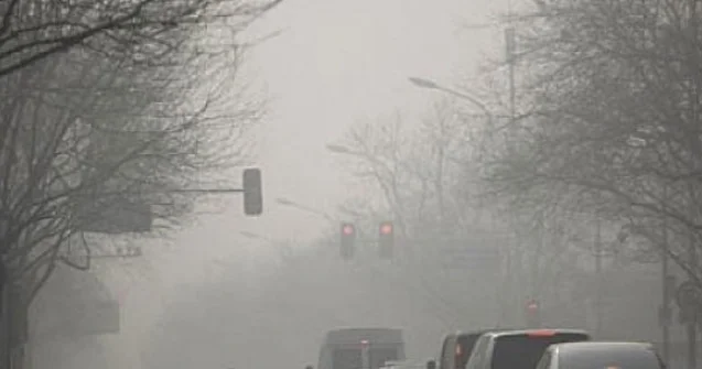 Naxçıvan şəhərində qatı duman müşahidə olunur