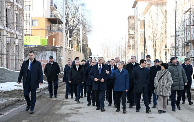 Samir Nuriyev Xankəndi və Şuşada bir sıra obyektlərə baxış keçirdi Fotolar