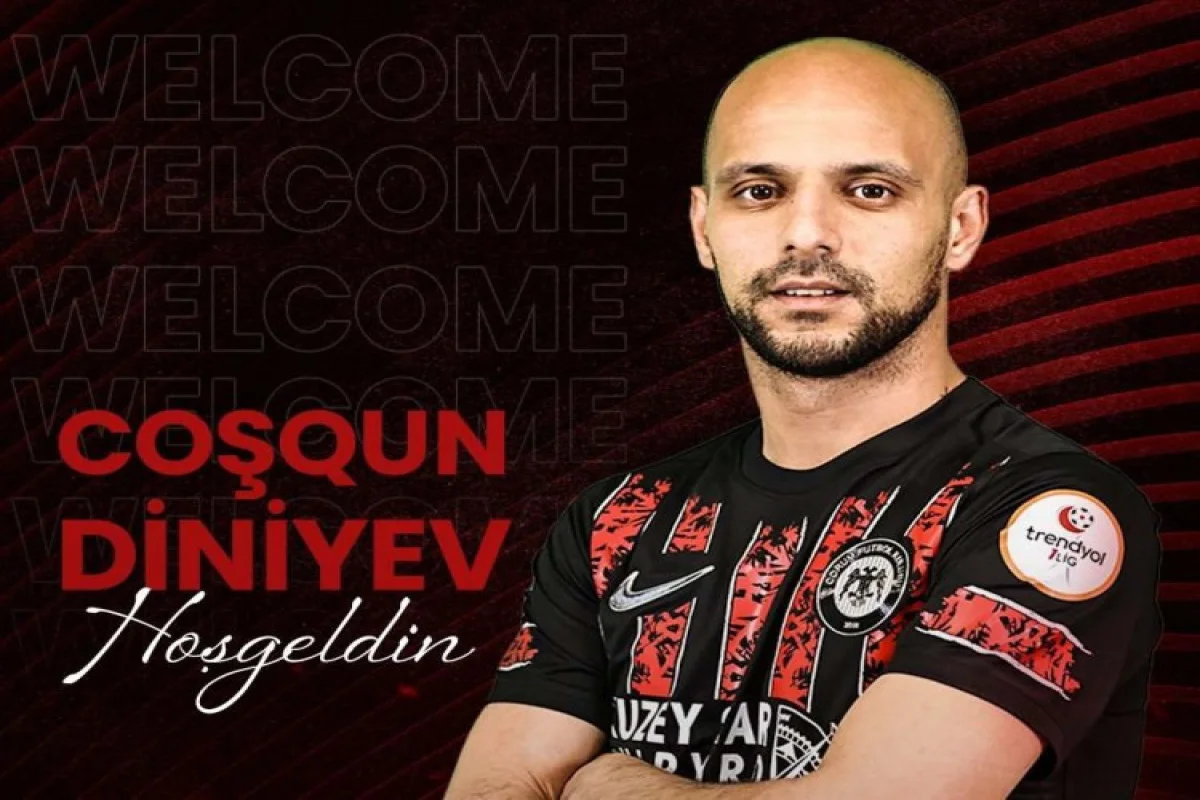 Coşqun Diniyev rəsmən Çorum da