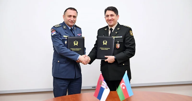 В Баку подписан план военного сотрудничества с Сербией