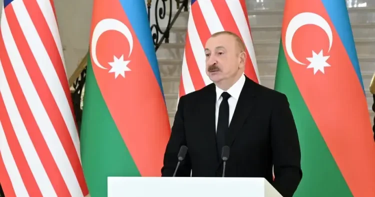 İlham Əliyev ABŞ Vitse prezidenti ilə görüşündən video PAYLAŞDI