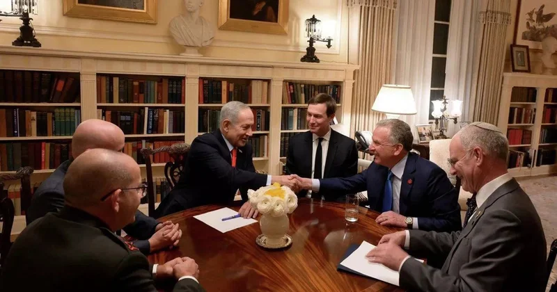 Netanyahu ABŞ də İranı müzakirə etdi Foto