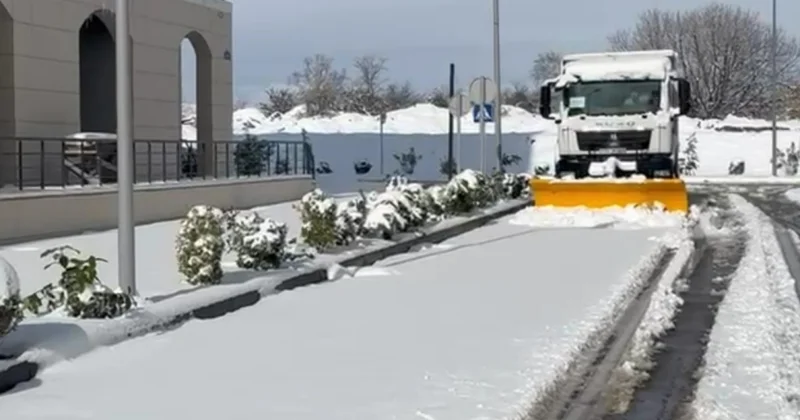 Ağdamda yollar qardan təmizlənir nəqliyyatın hərəkəti təmin olunur