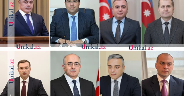 Bu il vəzifəsindən azad olunan və yeni vəzifəyə təyinat alanlar SİYAHI