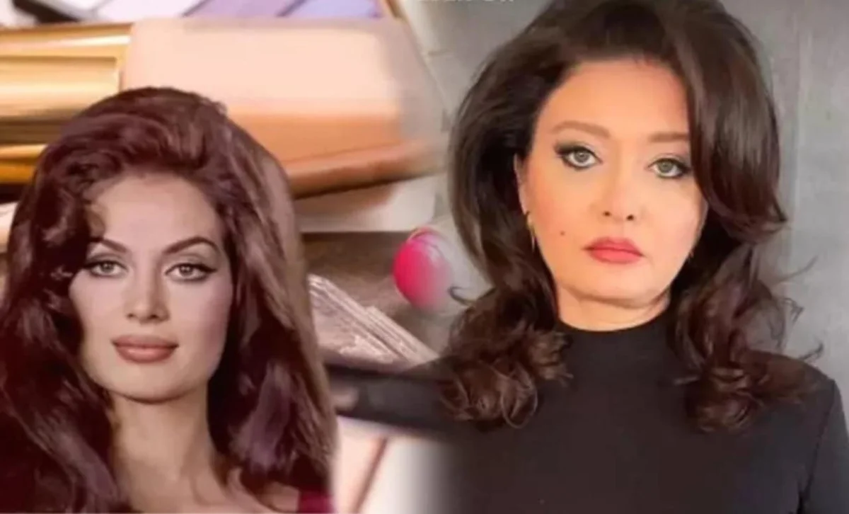 Nurgül Yeşilçay da “Türkan Şoray makiyajı” etdi FOTO