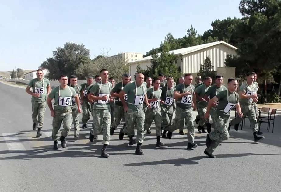 Hərbi qulluqçuların fiziki hazırlığına xüsusi diqqət yetirilir