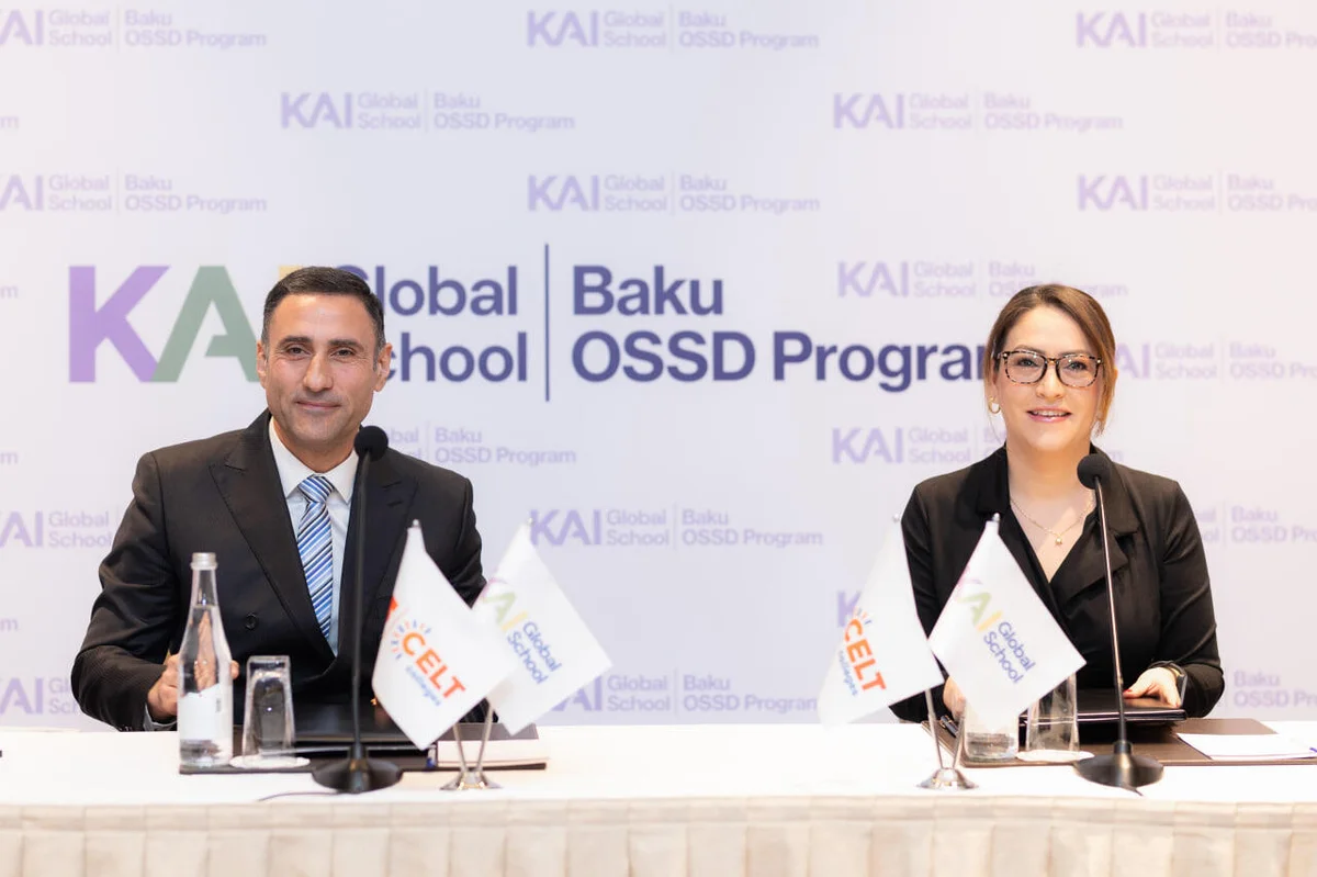 Bakıda KAI Global School OSSD Partner Proqram Mərkəzinin açılışı baş tutdu!