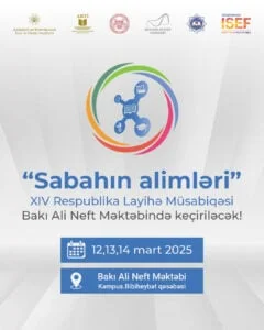 “Sabahın alimləri” XIV Respublika Müsabiqəsinə start veriləcək