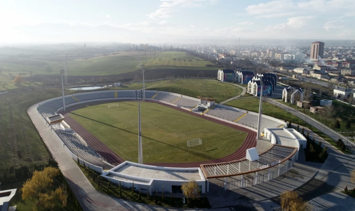 Qusar şəhərində sahibsiz qalan stadionun tikintisi yenidən davam etdiriləcək?