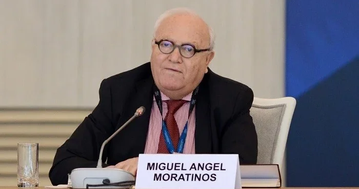 Migel Angel Moratinos Azərbaycanda səfərdədir