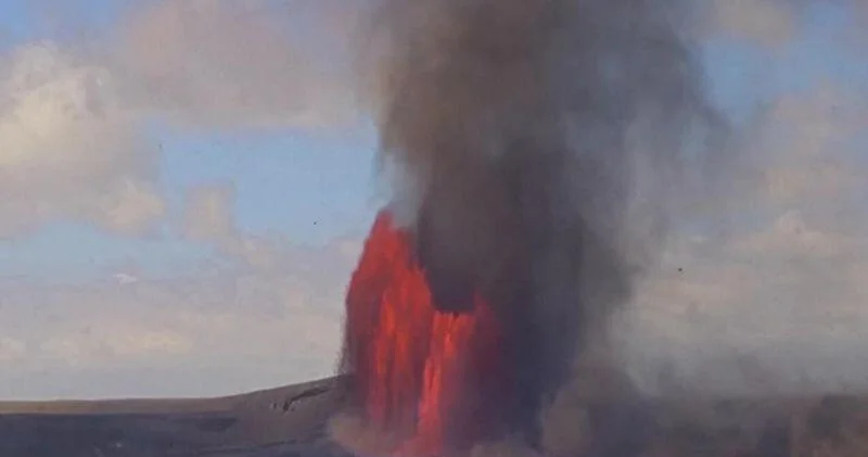 На Гавайях началось извержение вулкана ВИДЕО