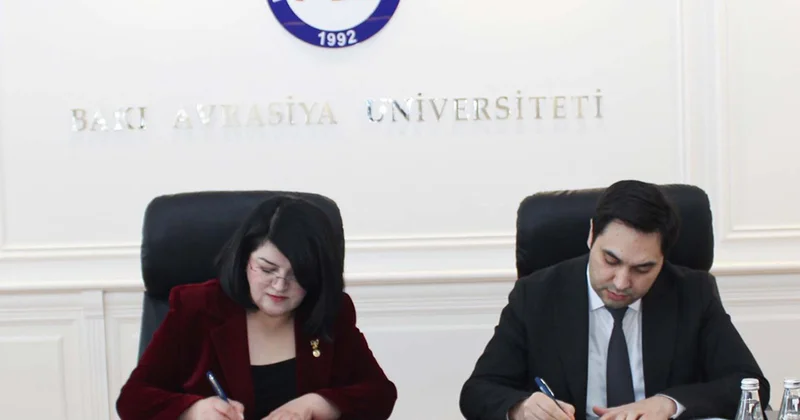 BAAU ilə Binali Yıldırım Universiteti arasında əməkdaşlıq görüşü Fotolar