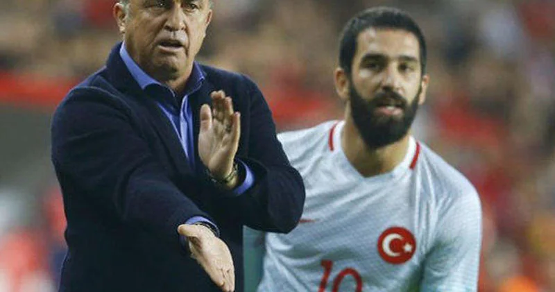 Fatih Terim Arda Turanla bir arada FOTO