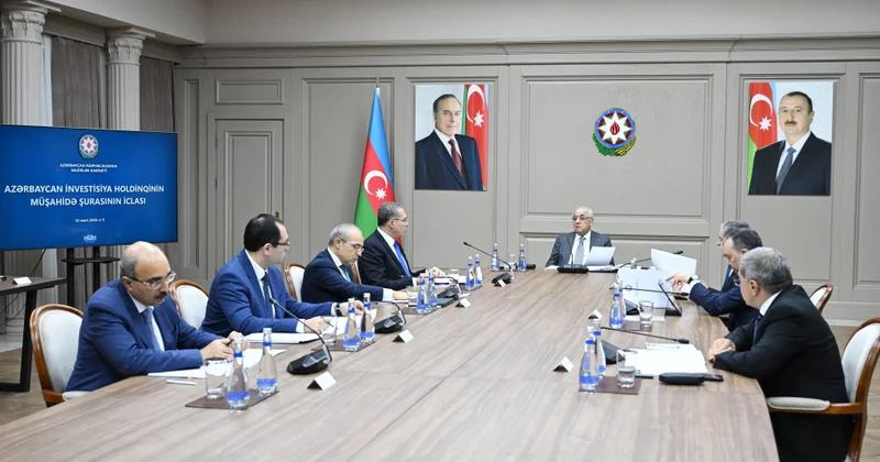 Azərbaycan İnvestisiya Holdinqinin Müşahidə Şurasının iclası keçirilib
