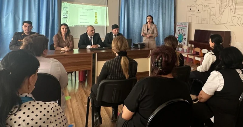 Vətəndaşlar fövqəladə hadisələrlə bağlı davranış qaydaları barədə məlumatlandırılıblar