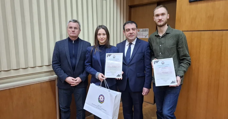 В Киеве награждены победители конкурса эссе об Азербайджане