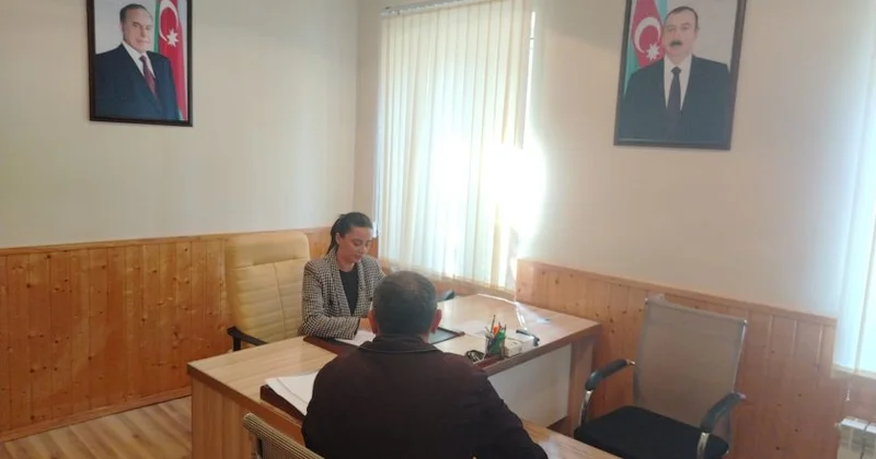 Səbinə Xasayeva Lökbatan qəsəbəsində seçiciləri ilə görüşüb