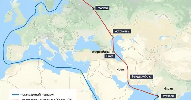 СМИ: Экспортеры приостанавливают отправку грузов по МТК Север Юг