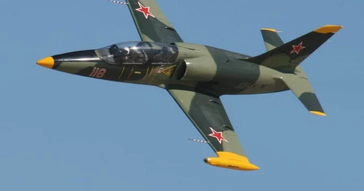 Военное ведомство Азербайджана представило кадры самолёта L 39 Albatros